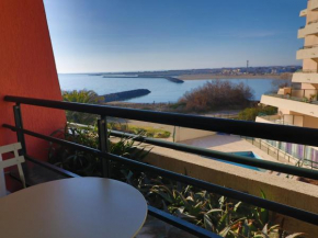 Appartement climatisé avec loggia, 2 pièces, 4 pers, 2 Clés vacances à Sète - FR-1-472A-248